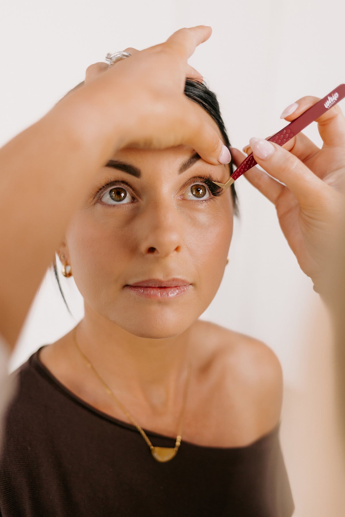 ROVE LASH TWEEZERS - PRECISION ZERO-STICK LASH APPLICATOR TOOL